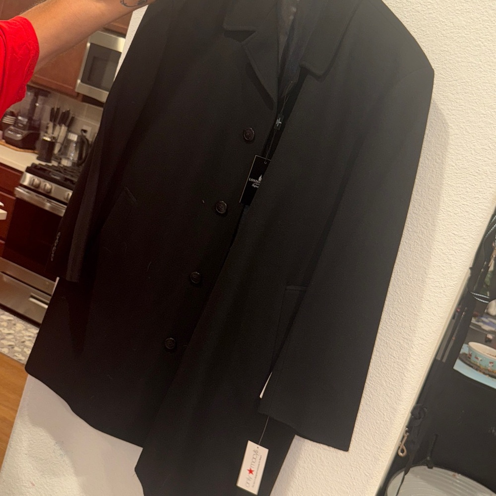 London Fog Classic Black Coat
